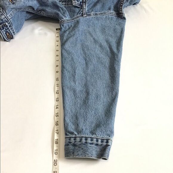 Levi’s Vintage 70-80 Blue Trucker Style Denim Jean Jacket Good Condition Size S - Picture 15 of 16